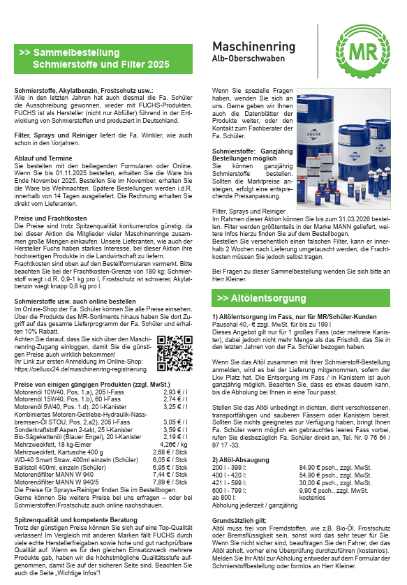 Sammelbestellung2023